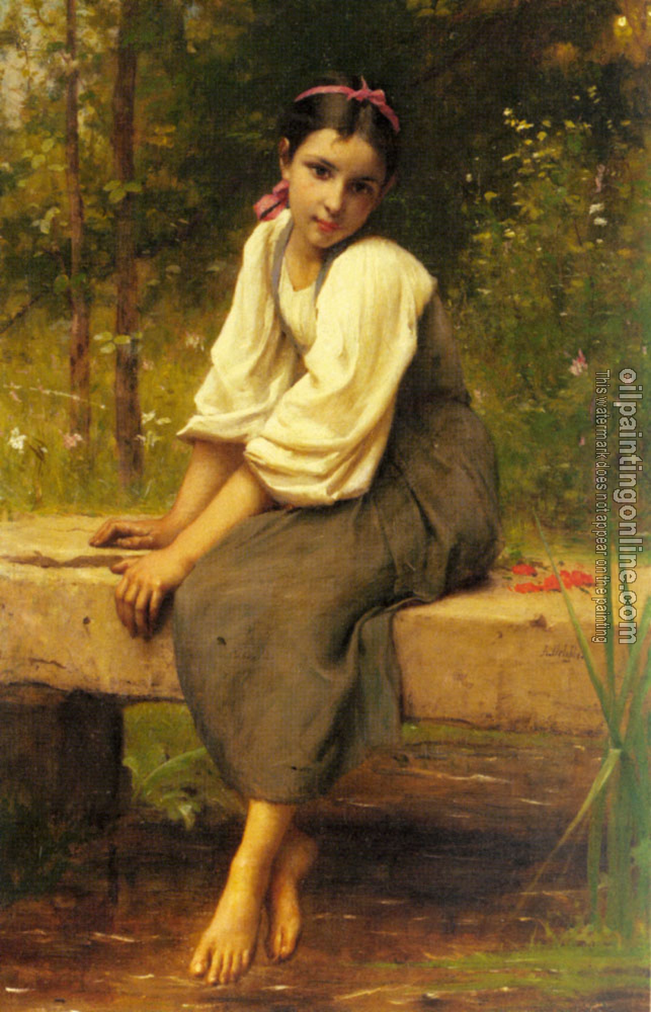 Delobbe, Francois Alfred - A Moment of Reflection